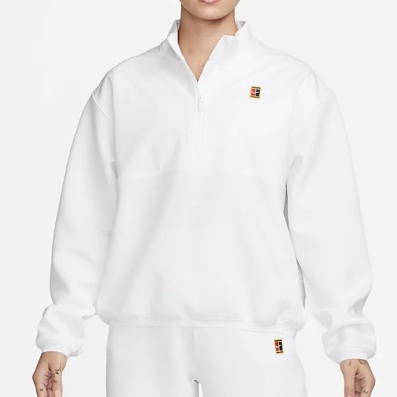 Nike Tops - Nike Court Dri-Fit Heritage ½ Zip Jacket